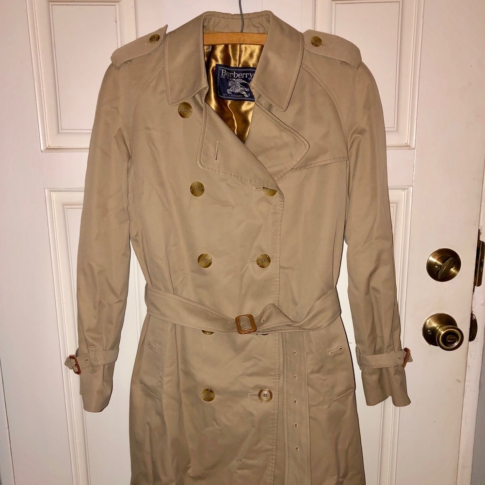 Vintage Burberry Trench with Wool Liner
